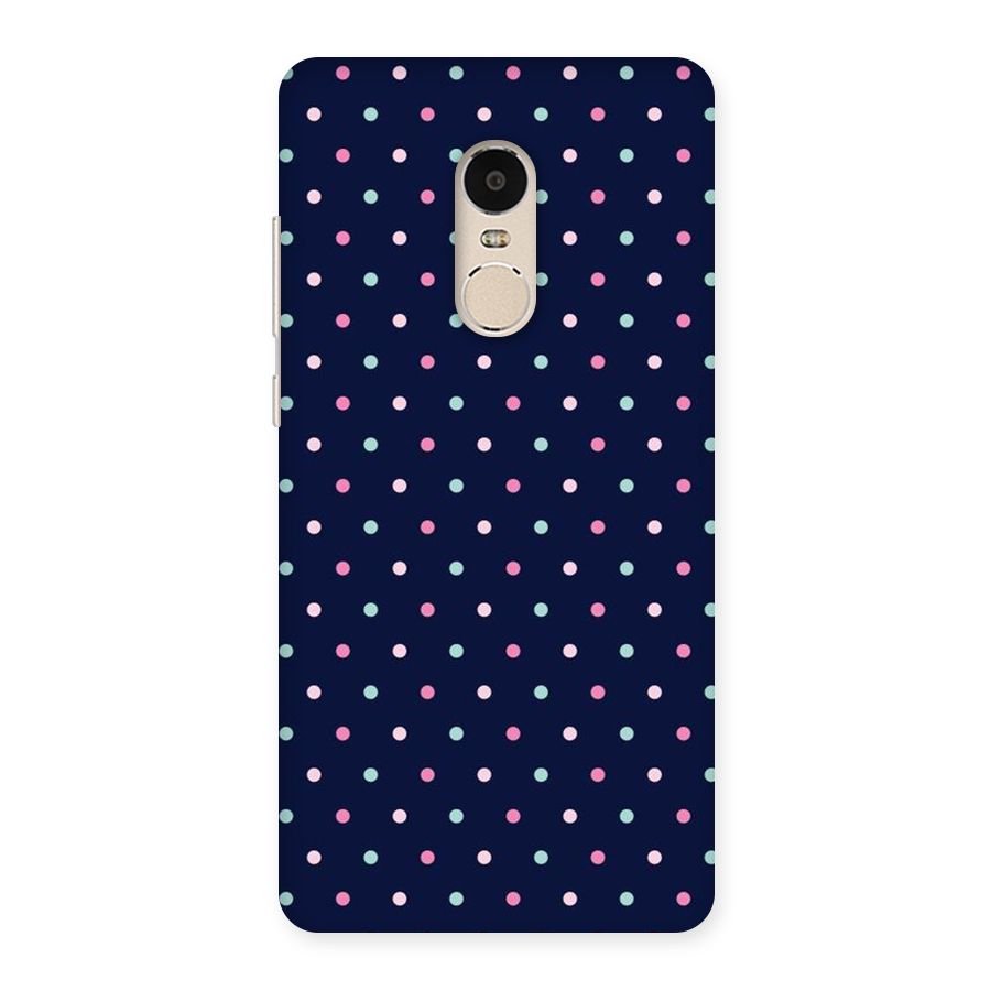 Colorful Dots Pattern Back Case for Xiaomi Redmi Note 4