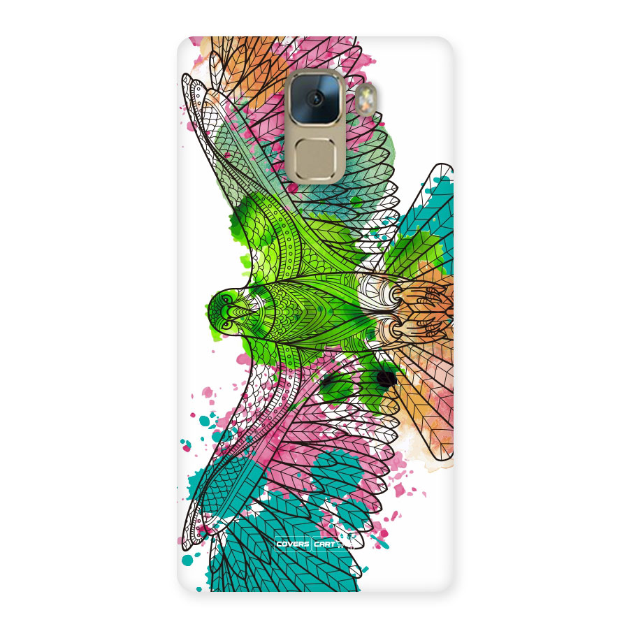 Colorful Eagle Back Case for Honor 7