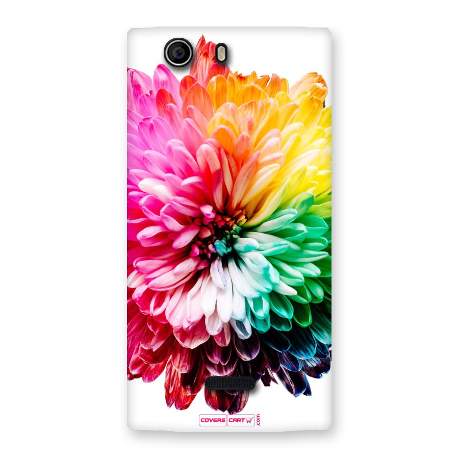 Colorful Flower Back Case for Canvas Nitro 2 E311