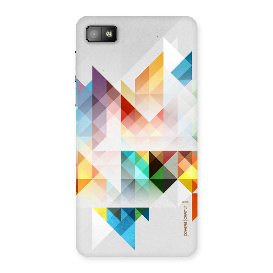 Colorful Geometric Art Back Case for Blackberry Z10