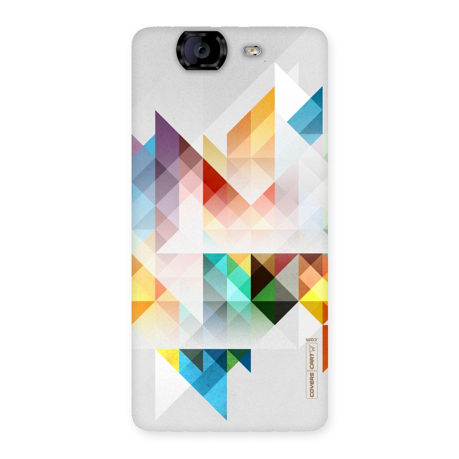 Colorful Geometric Art Back Case for Canvas Knight A350