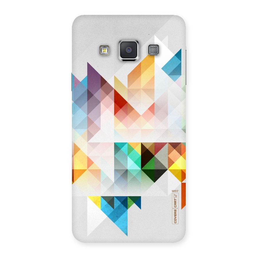 Colorful Geometric Art Back Case for Galaxy A3