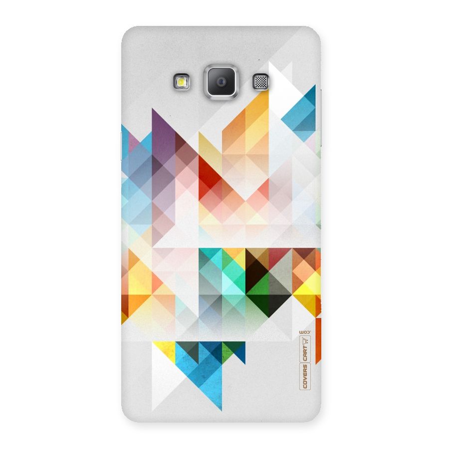 Colorful Geometric Art Back Case for Galaxy A7