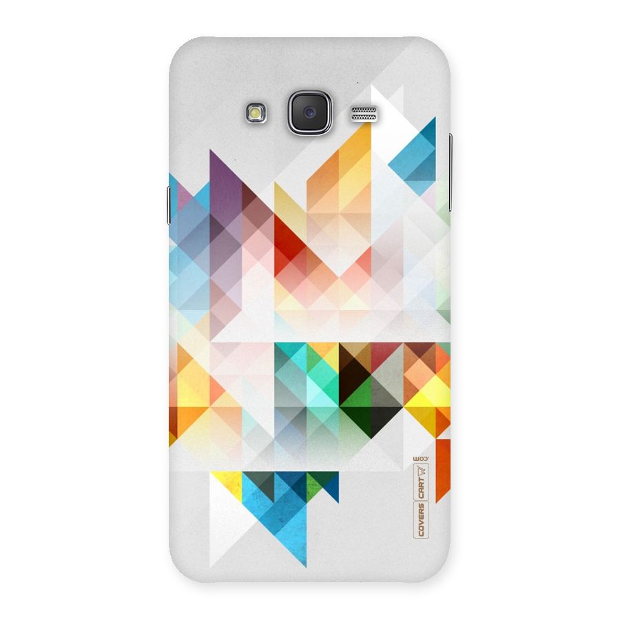 Colorful Geometric Art Back Case for Galaxy J7