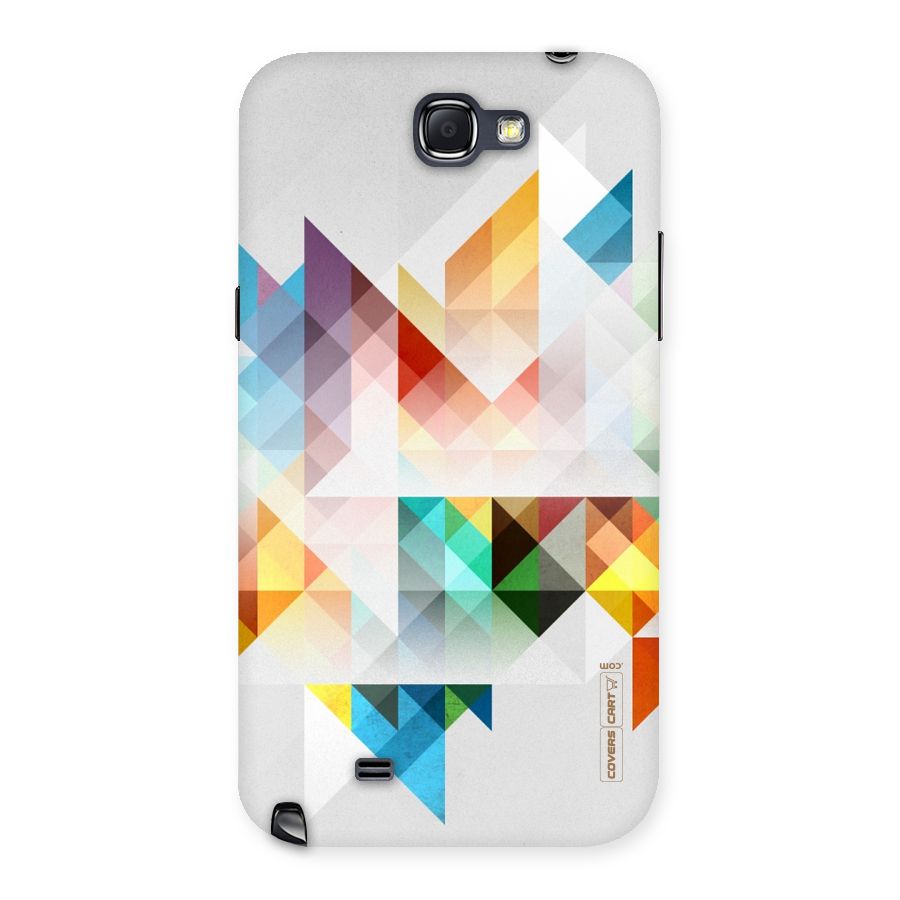 Colorful Geometric Art Back Case for Galaxy Note 2