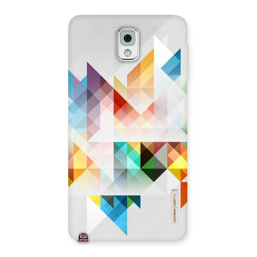 Colorful Geometric Art Back Case for Galaxy Note 3