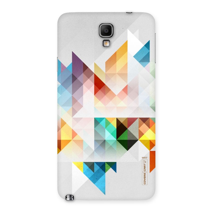 Colorful Geometric Art Back Case for Galaxy Note 3 Neo