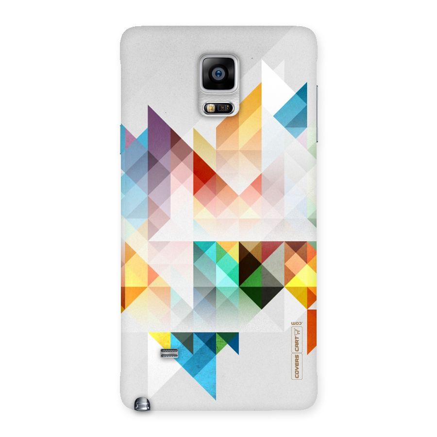 Colorful Geometric Art Back Case for Galaxy Note 4
