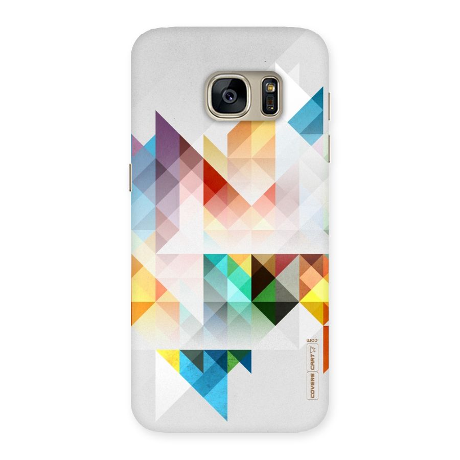 Colorful Geometric Art Back Case for Galaxy S7