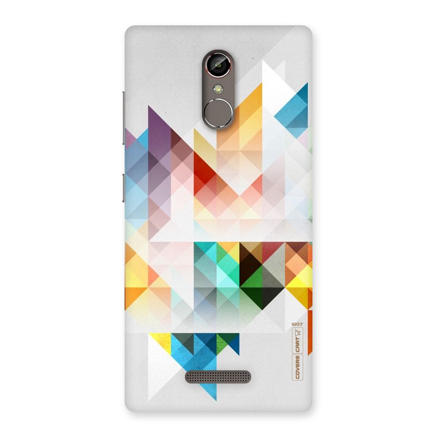 Colorful Geometric Art Back Case for Gionee S6s