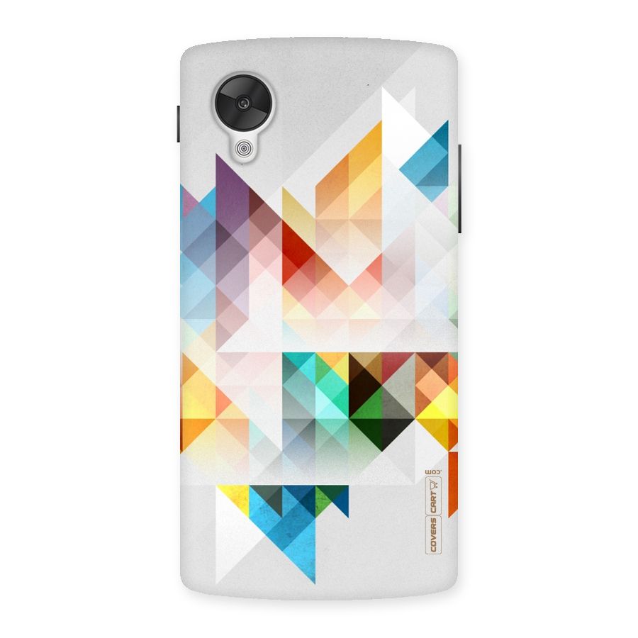 Colorful Geometric Art Back Case for Google Nexsus 5