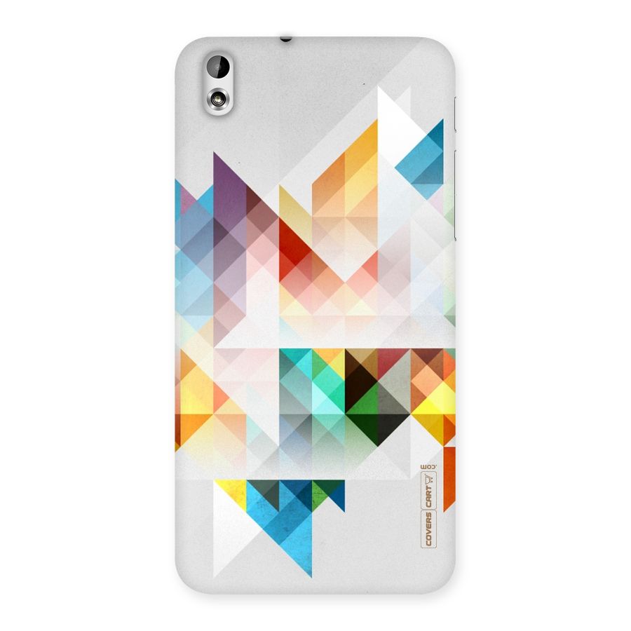 Colorful Geometric Art Back Case for HTC Desire 816g