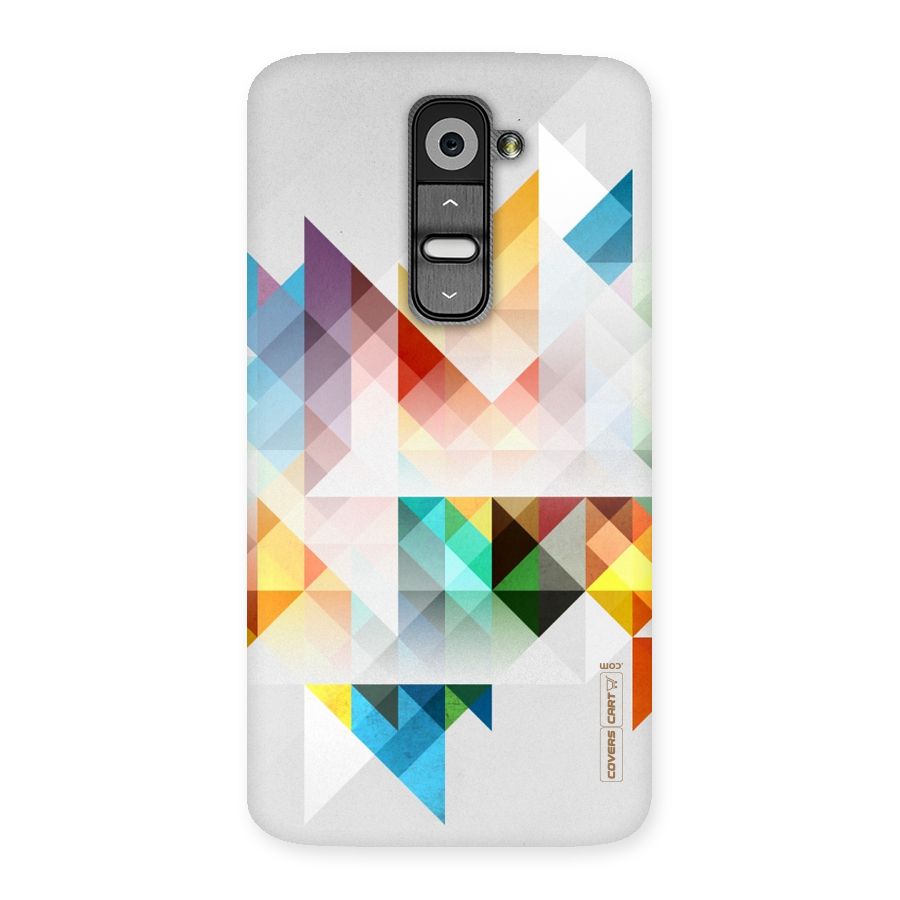 Colorful Geometric Art Back Case for LG G2