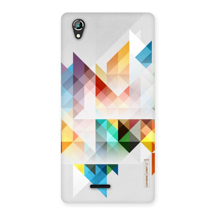 Colorful Geometric Art Back Case for Lava Iris 800
