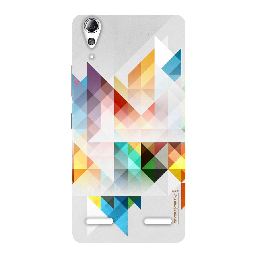Colorful Geometric Art Back Case for Lenovo A6000