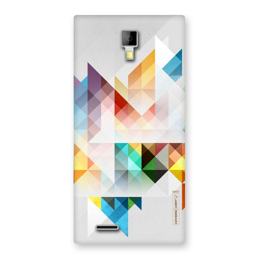 Colorful Geometric Art Back Case for Micromax Canvas Xpress A99