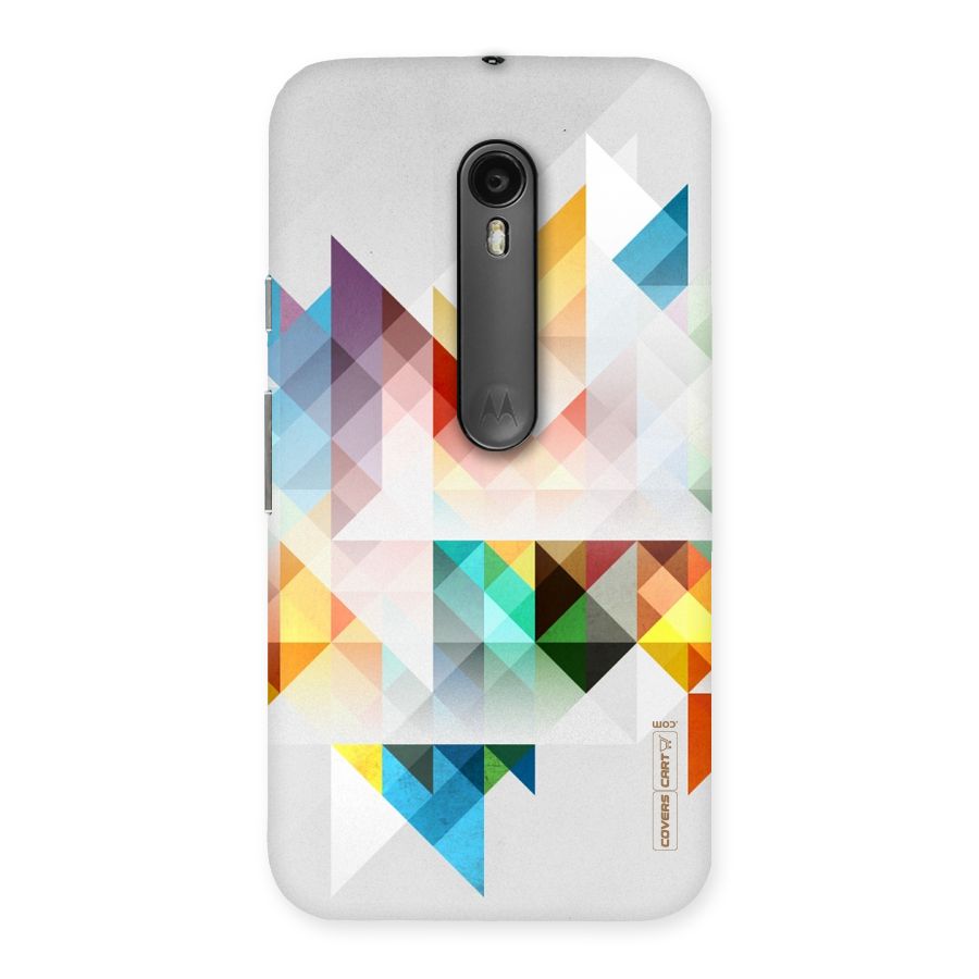 Colorful Geometric Art Back Case for Moto G Turbo