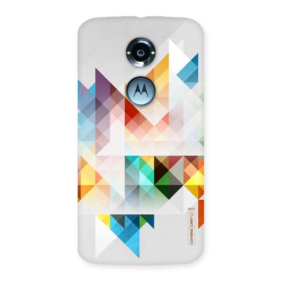 Colorful Geometric Art Back Case for Moto X 2nd Gen