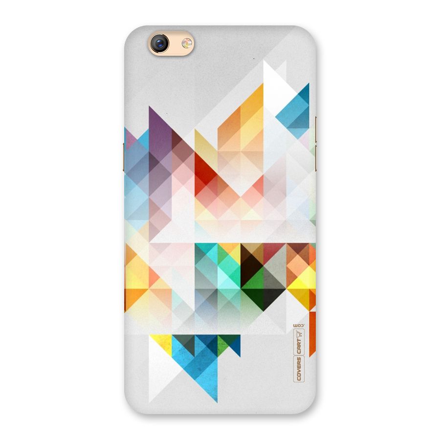 Colorful Geometric Art Back Case for Oppo F3 Plus