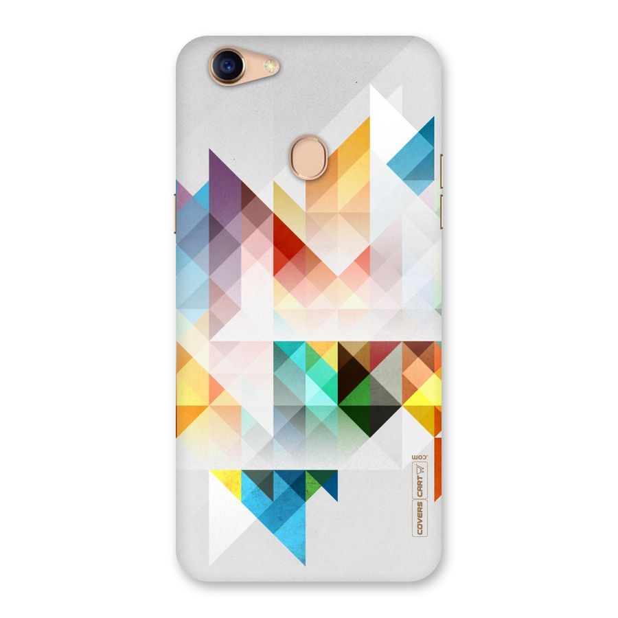 Colorful Geometric Art Back Case for Oppo F5