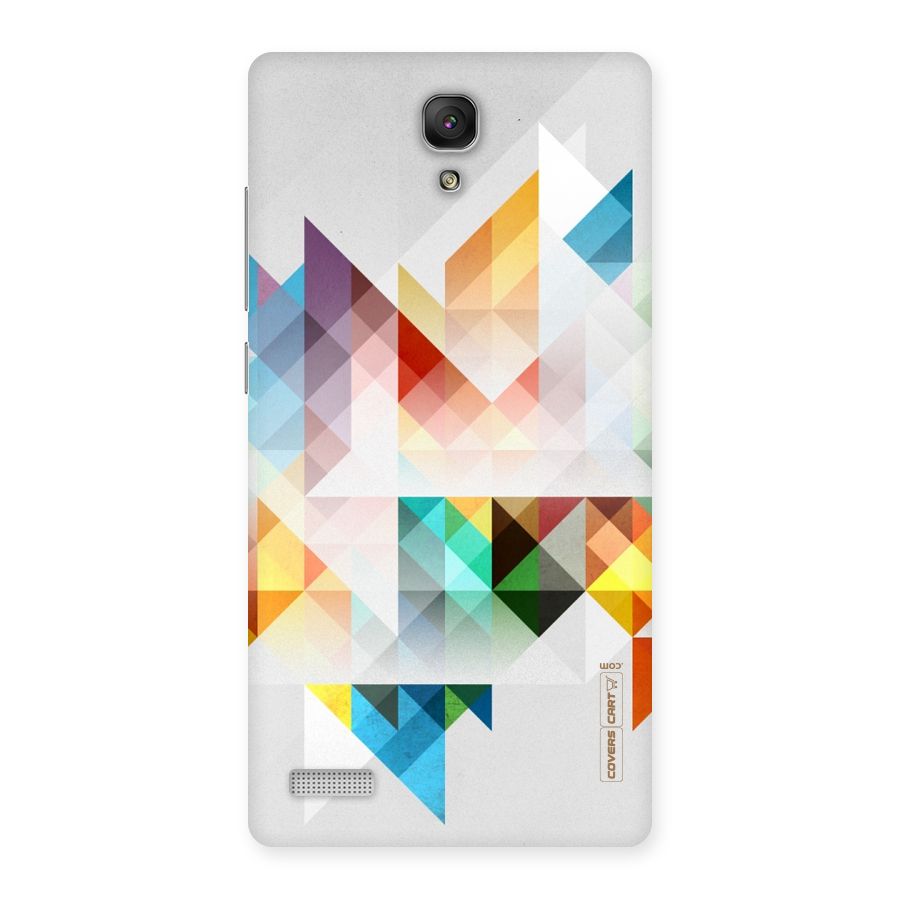 Colorful Geometric Art Back Case for Redmi Note