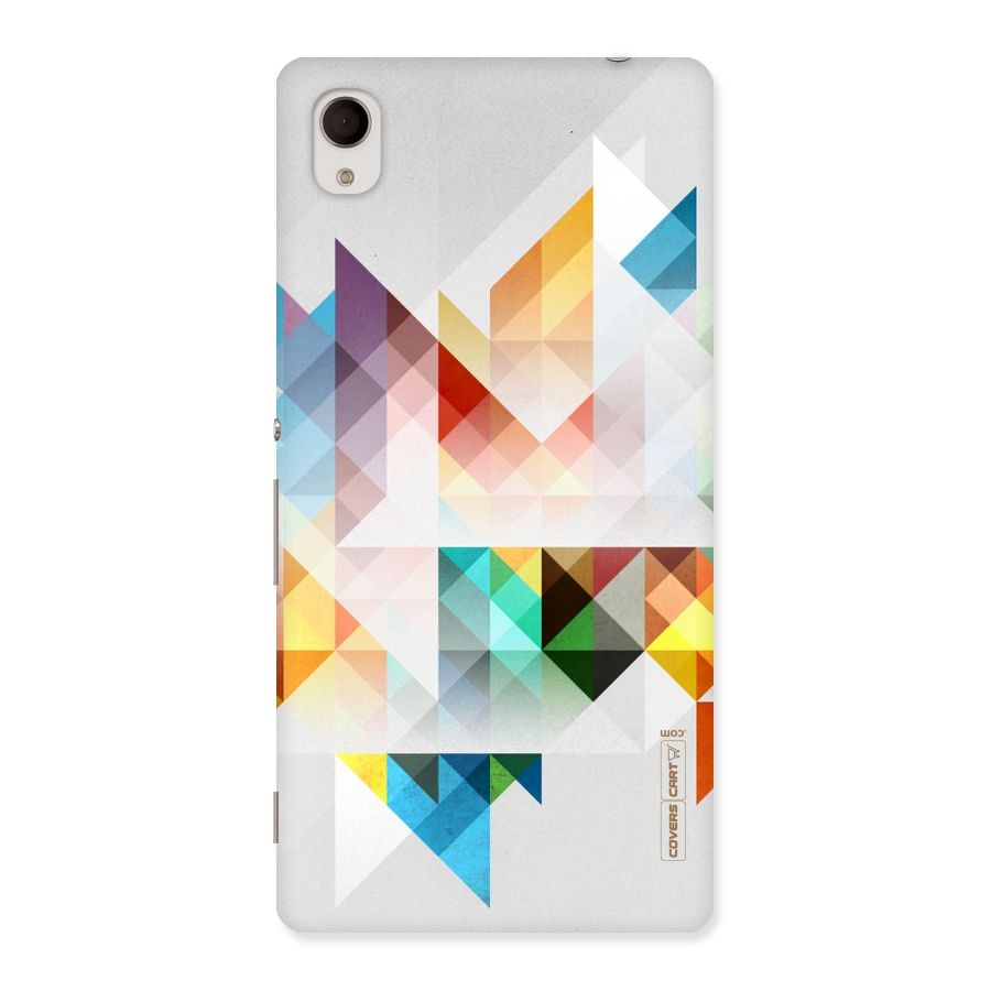 Colorful Geometric Art Back Case for Sony Xperia M4