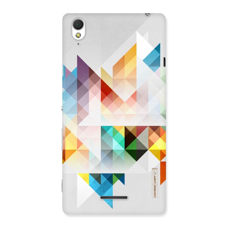Colorful Geometric Art Back Case for Sony Xperia T3