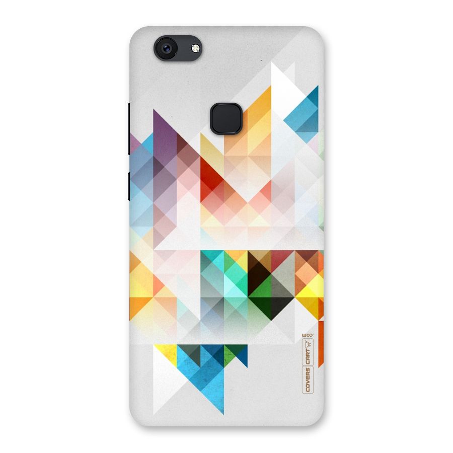 Colorful Geometric Art Back Case for Vivo V7 Plus