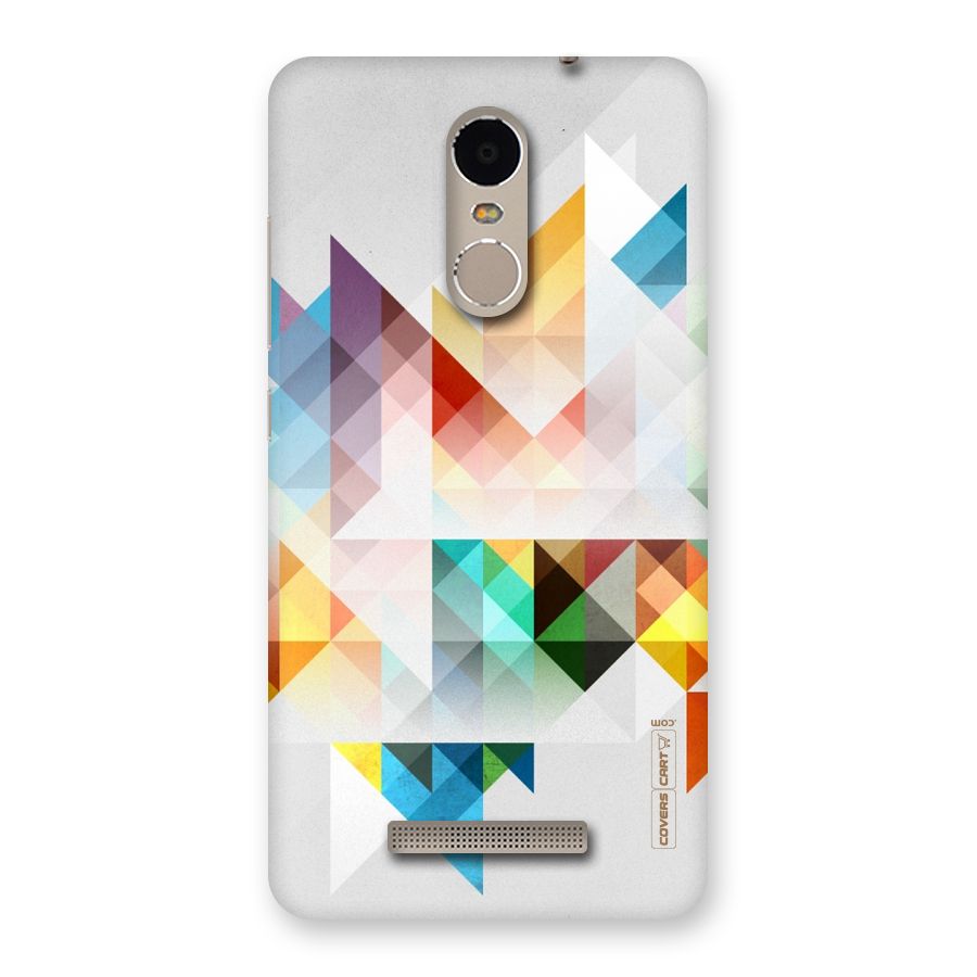 Colorful Geometric Art Back Case for Xiaomi Redmi Note 3