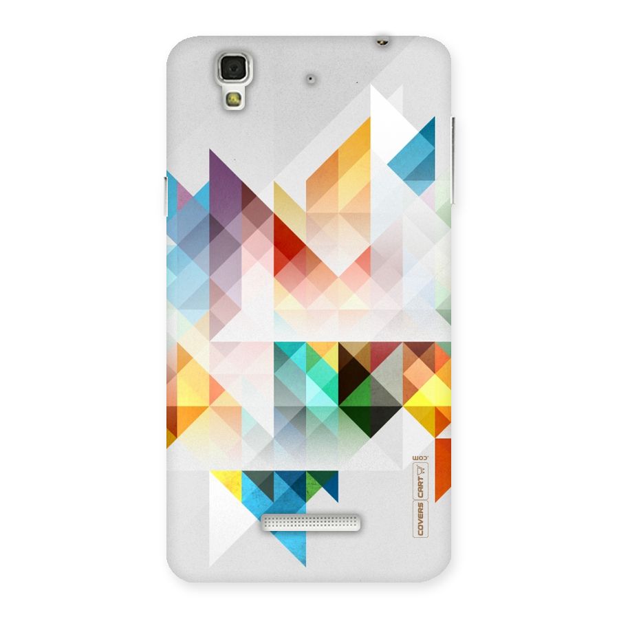 Colorful Geometric Art Back Case for YU Yureka Plus