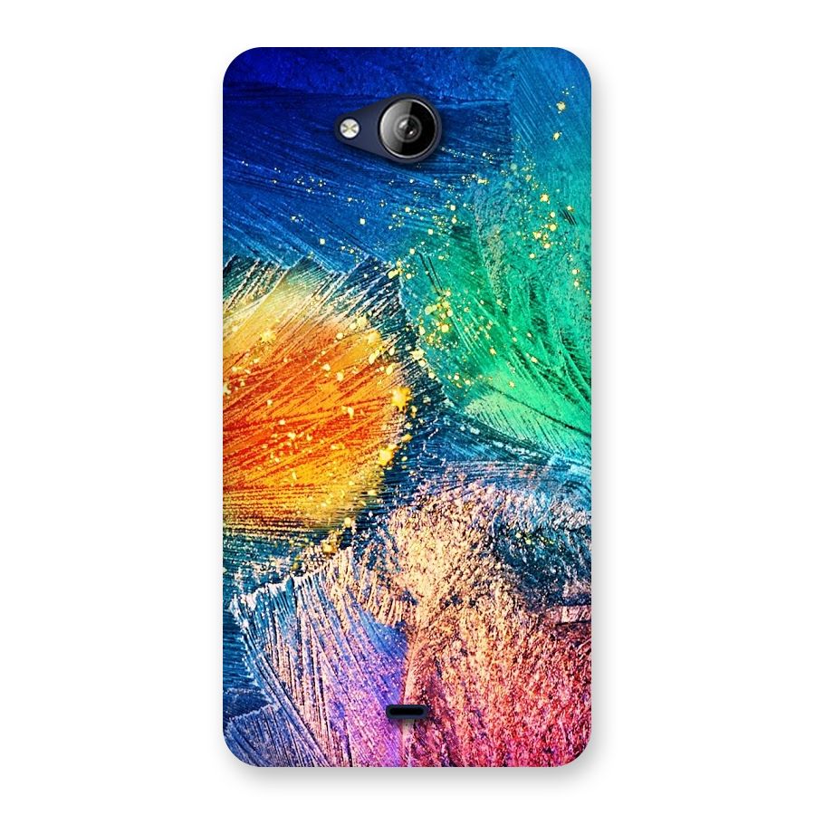 Colorful Leafs Vibrant Back Case for Canvas Play Q355