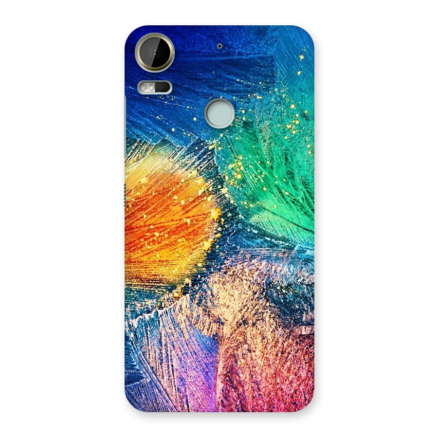 Colorful Leafs Vibrant Back Case for Desire 10 Pro