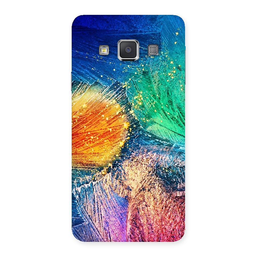 Colorful Leafs Vibrant Back Case for Galaxy A3