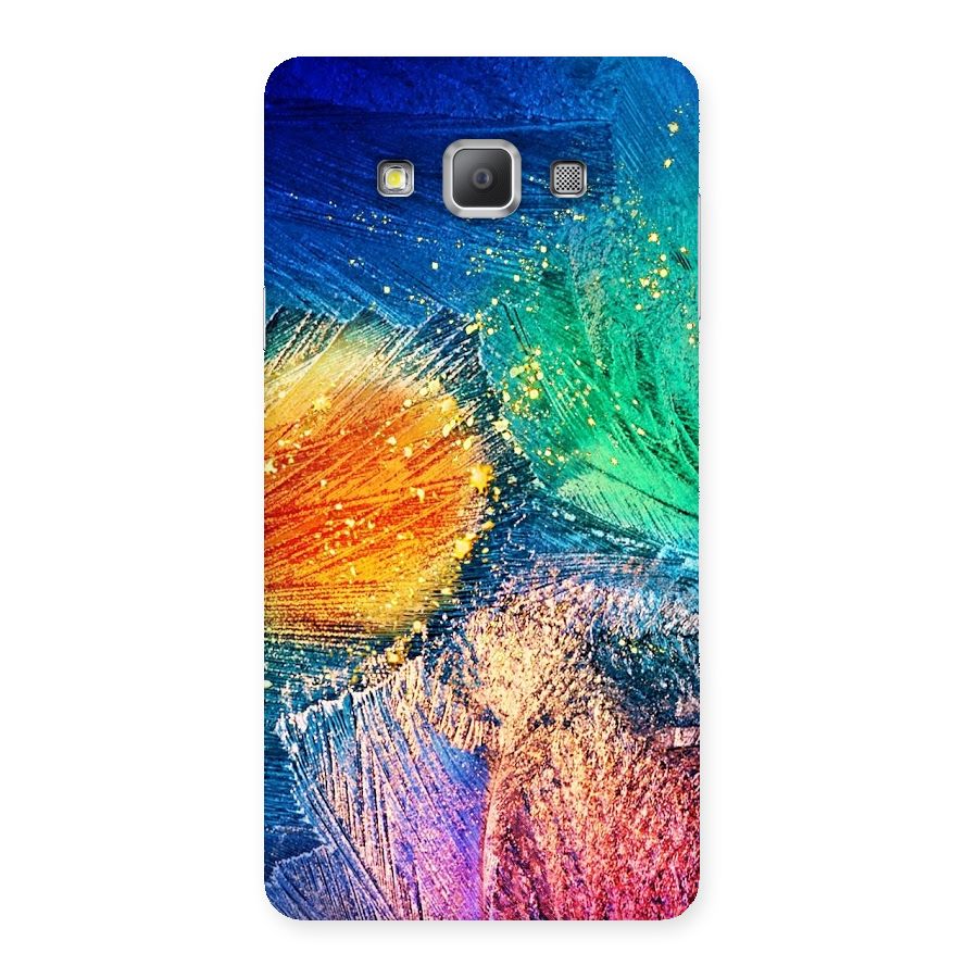 Colorful Leafs Vibrant Back Case for Galaxy A7