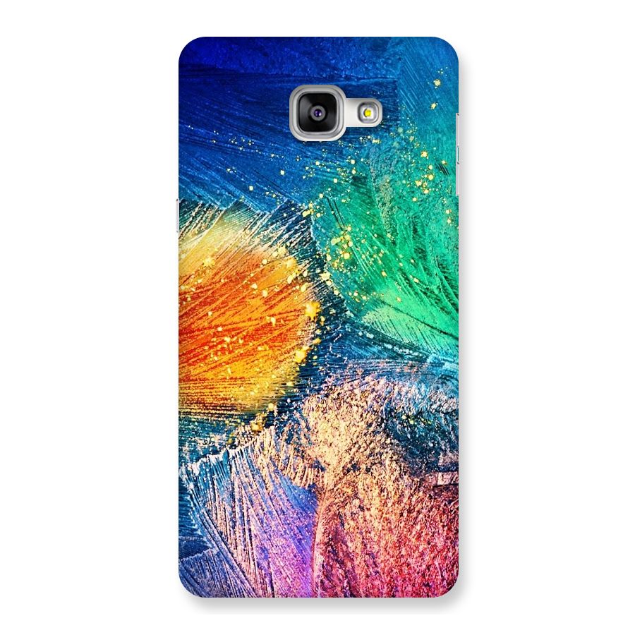 Colorful Leafs Vibrant Back Case for Galaxy A9