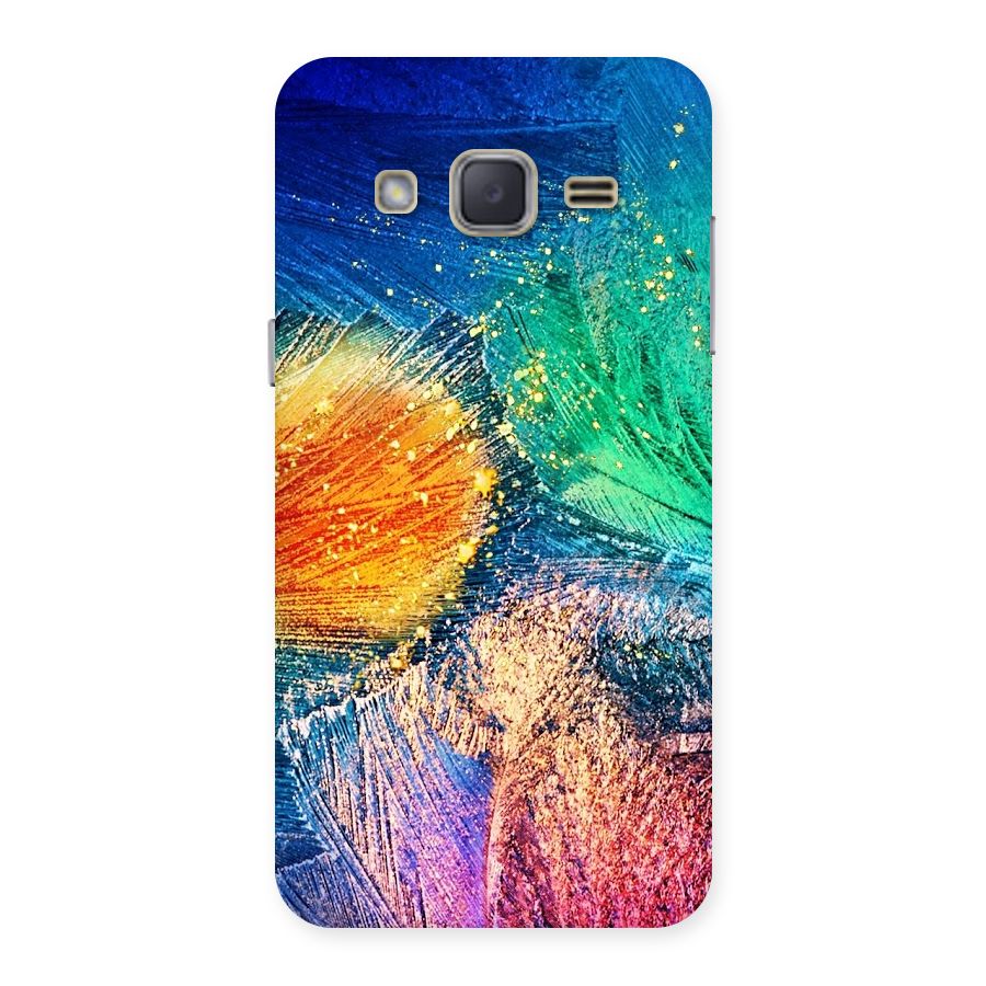 Colorful Leafs Vibrant Back Case for Galaxy J2