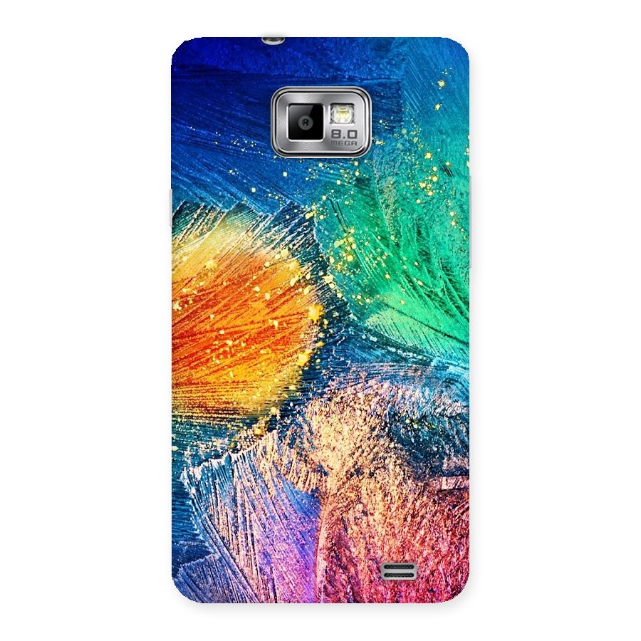 Colorful Leafs Vibrant Back Case for Galaxy S2