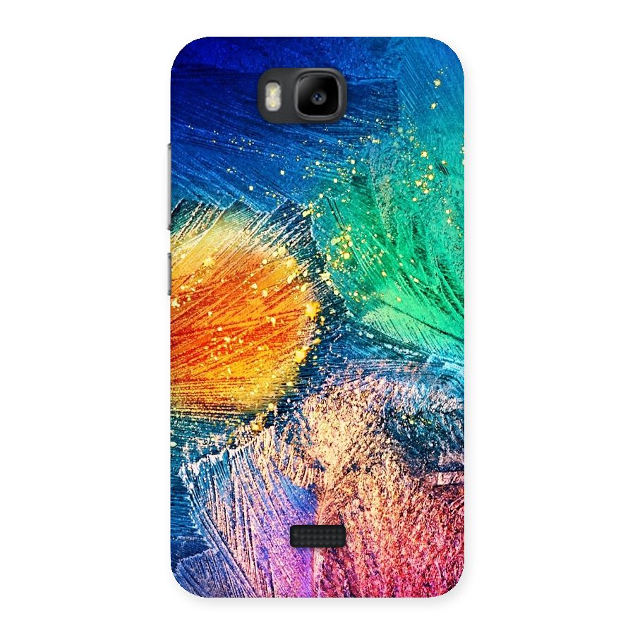 Colorful Leafs Vibrant Back Case for Honor Bee