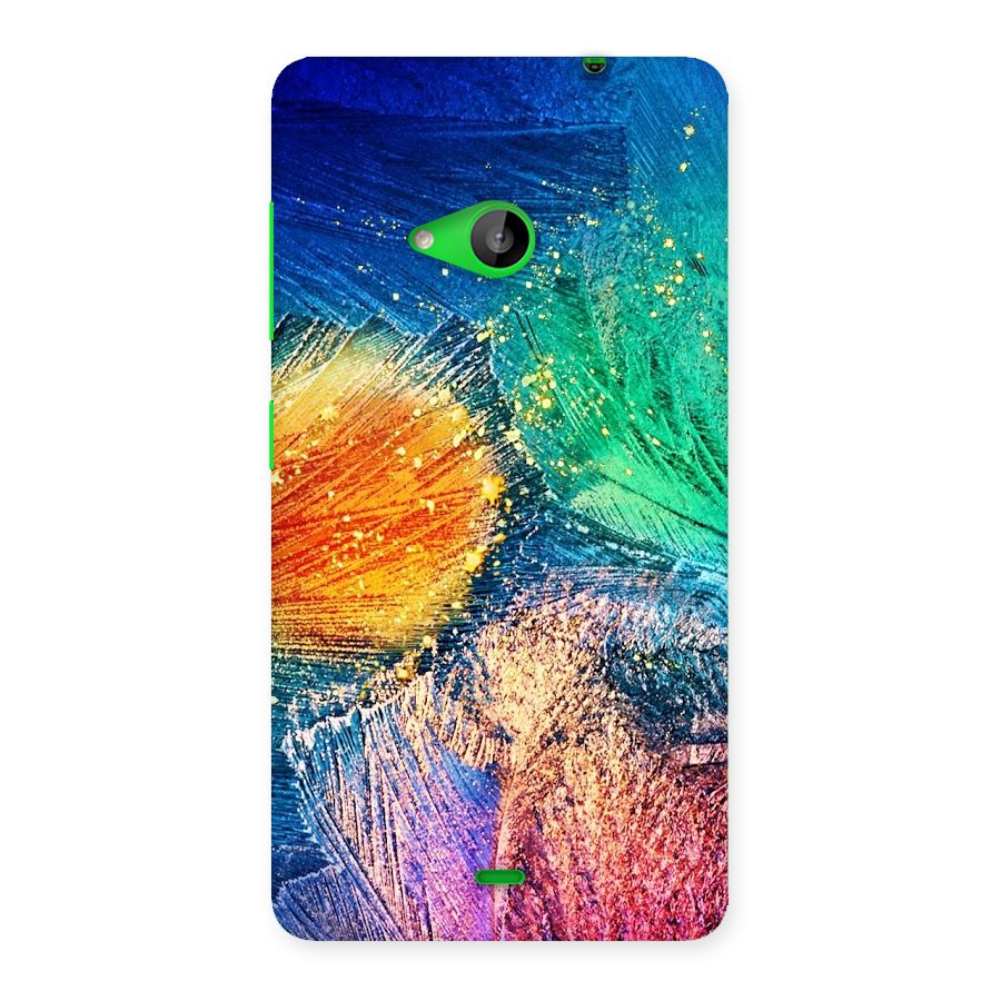 Colorful Leafs Vibrant Back Case for Lumia 535