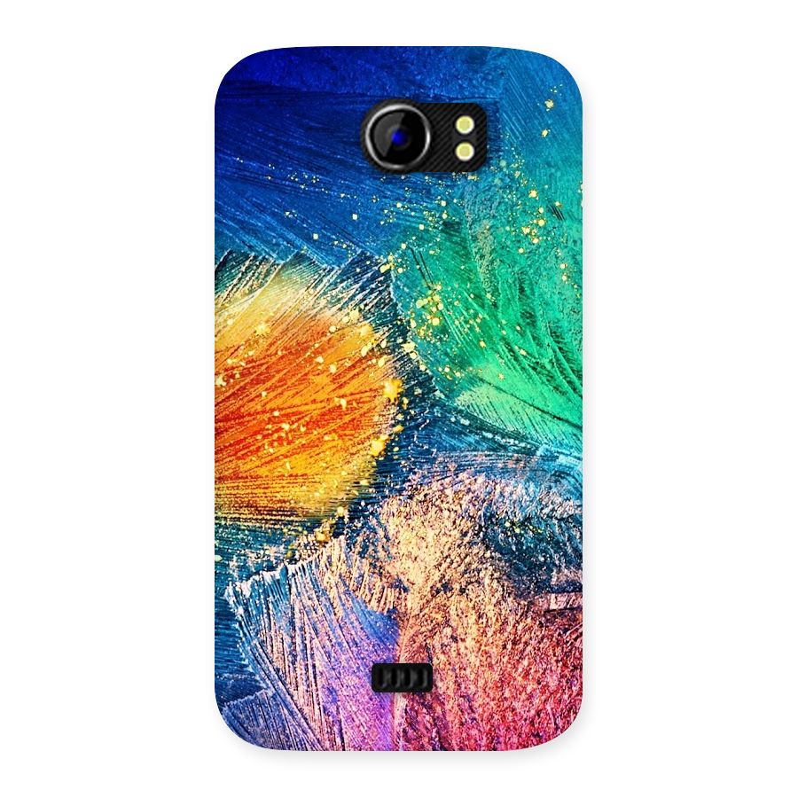 Colorful Leafs Vibrant Back Case for Micromax Canvas 2 A110
