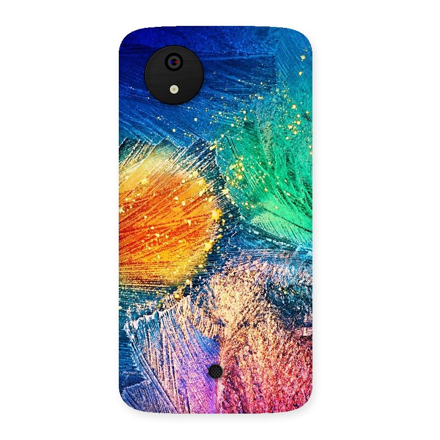 Colorful Leafs Vibrant Back Case for Micromax Canvas A1