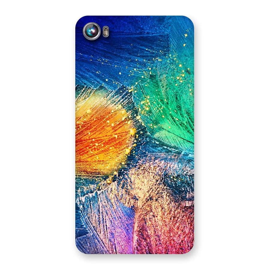 Colorful Leafs Vibrant Back Case for Micromax Canvas Fire 4 A107