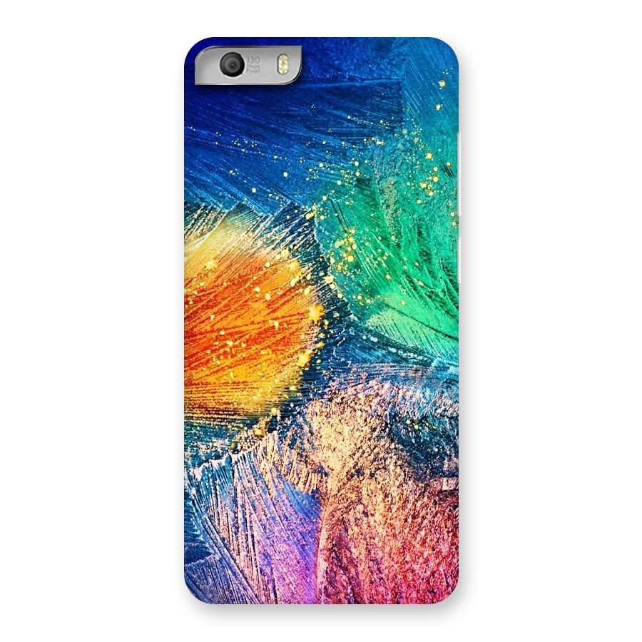 Colorful Leafs Vibrant Back Case for Micromax Canvas Knight 2