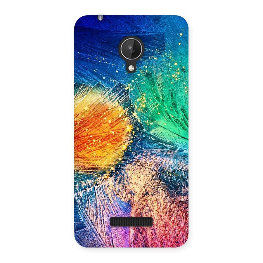 Colorful Leafs Vibrant Back Case for Micromax Canvas Spark Q380
