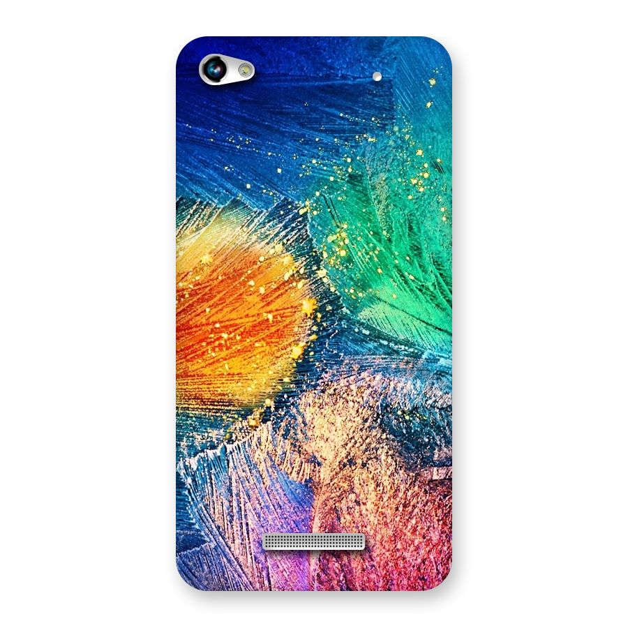 Colorful Leafs Vibrant Back Case for Micromax Hue 2