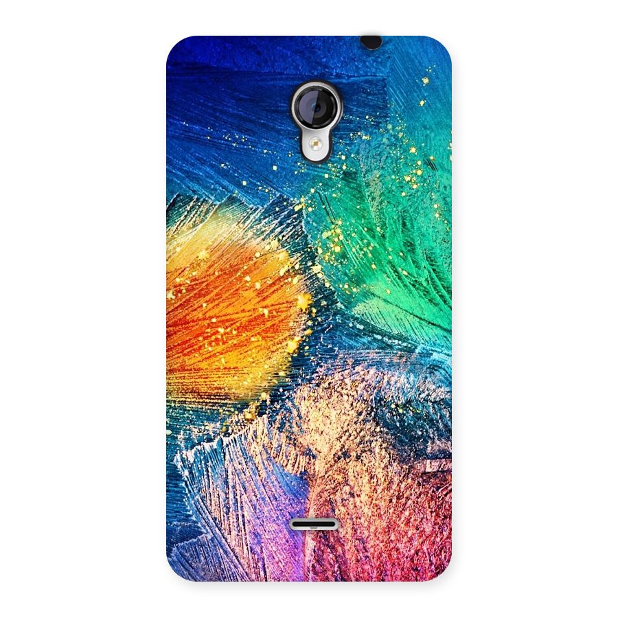 Colorful Leafs Vibrant Back Case for Micromax Unite 2 A106