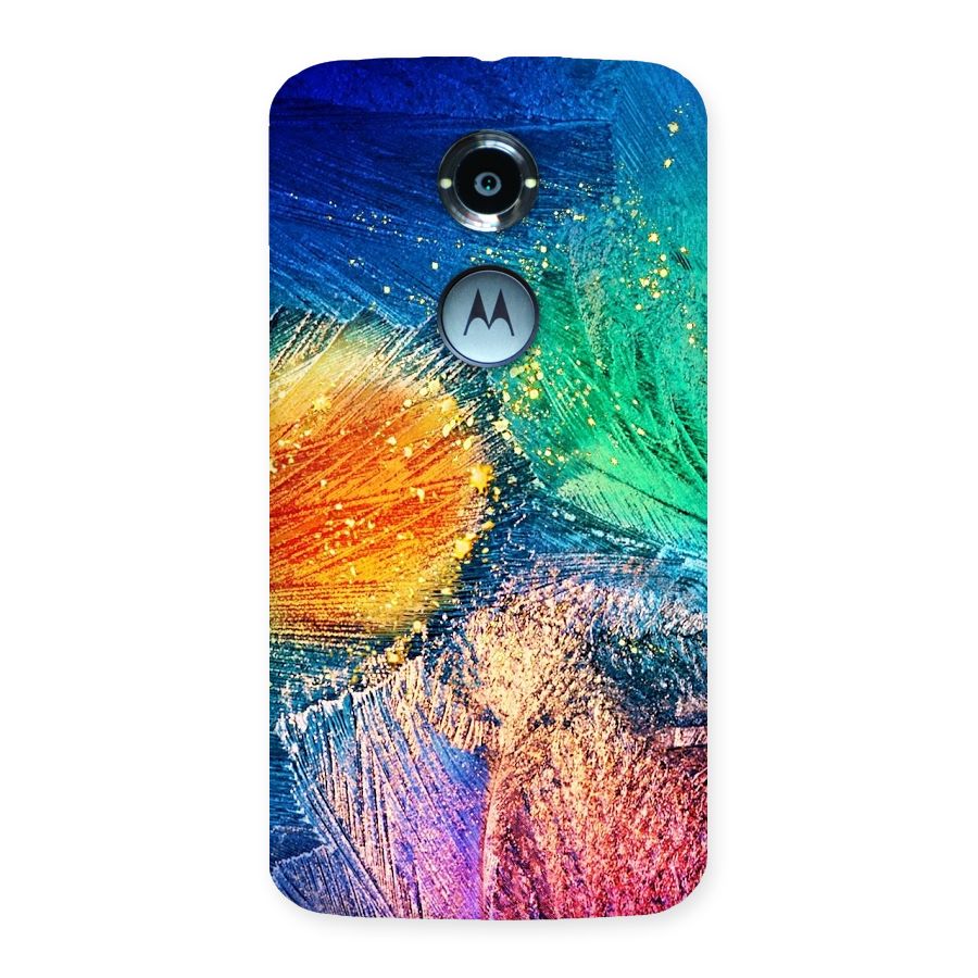 Colorful Leafs Vibrant Back Case for Moto X 2nd Gen