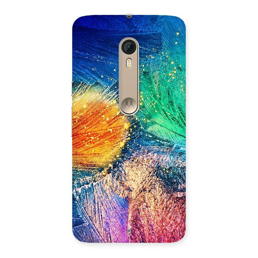 Colorful Leafs Vibrant Back Case for Motorola Moto X Style