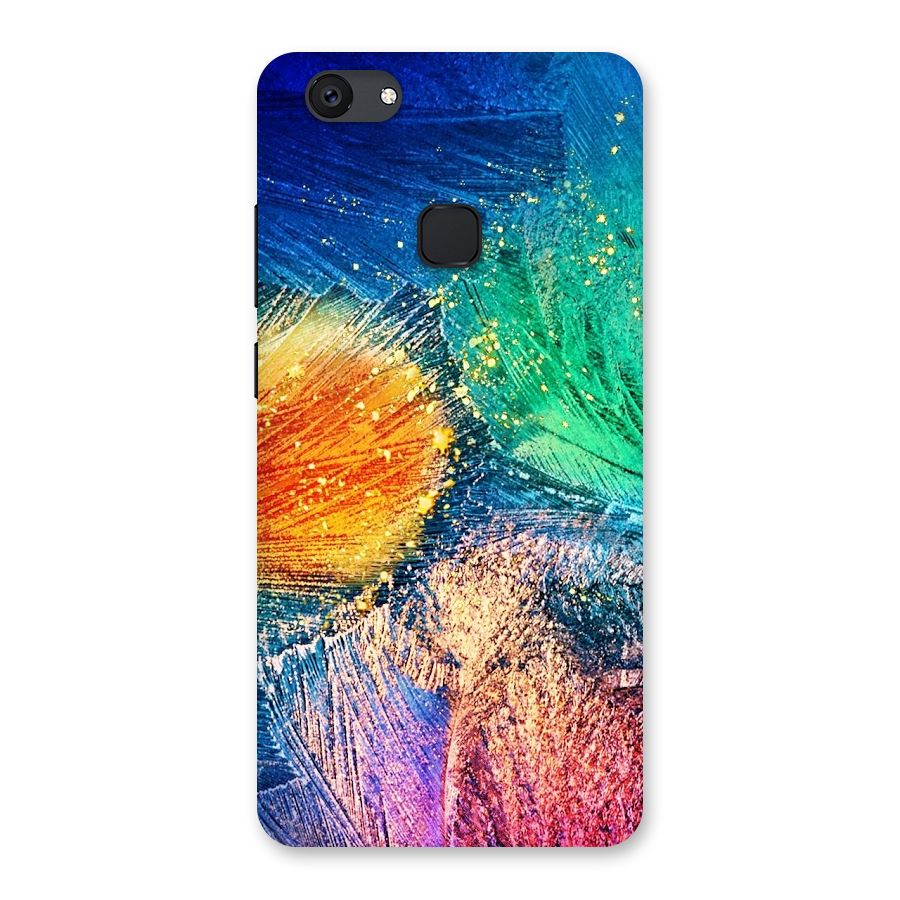 Colorful Leafs Vibrant Back Case for Vivo V7 Plus