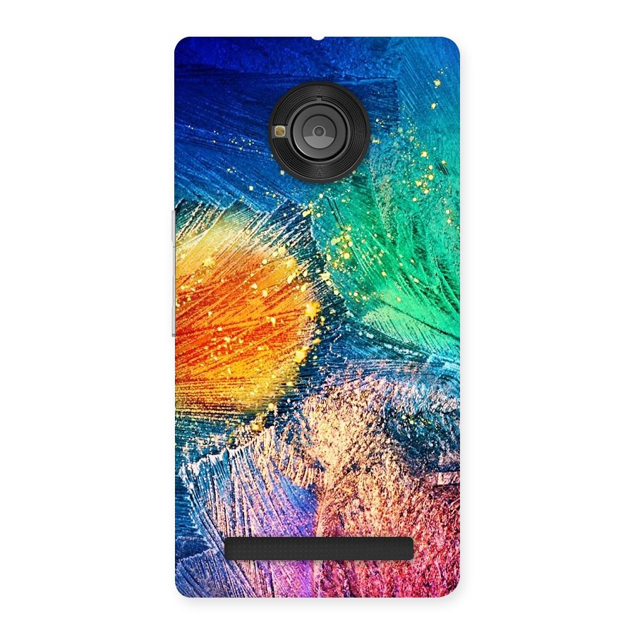 Colorful Leafs Vibrant Back Case for Yu Yunique